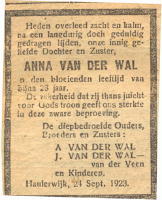 Anna van der Wal