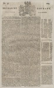 Thumbnail krantenartikel Delpher