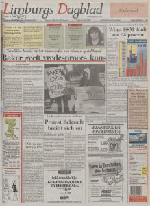 Thumbnail krantenartikel Delpher