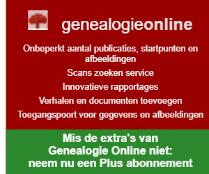 Genealogie Online banner